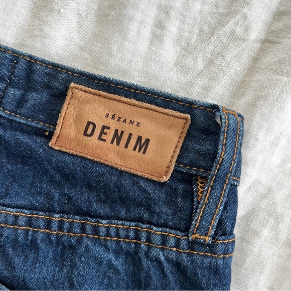 Sézane Denim Straight Leg Jeans - Picture 7 of 9